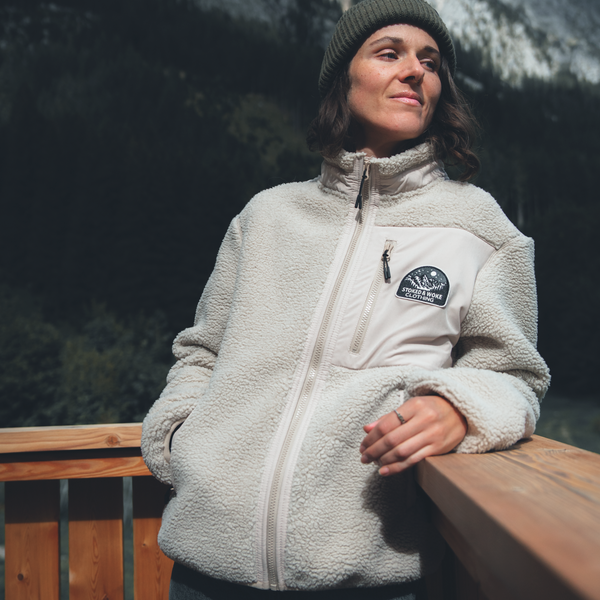 Recycled "Starry Night" Sherpa Fleece Jacket