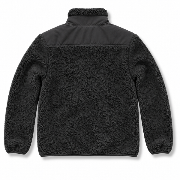 Recycled "Rainbow" Sherpa Fleece Jacket