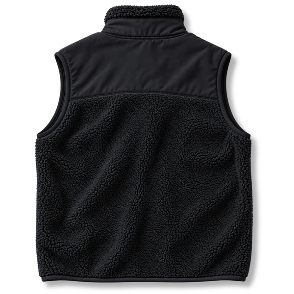 Recycled "Rainbow" Sherpa Fleece Vest