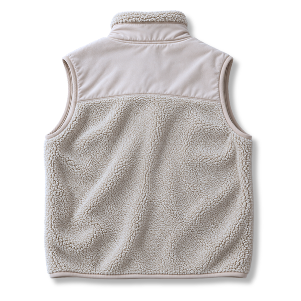 Recycled "Starry Night" Sherpa Fleece Vest