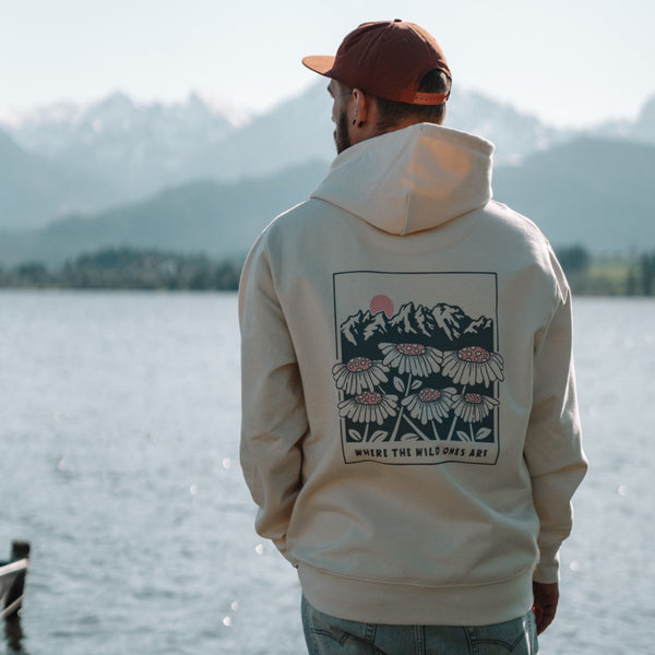 Organic "Where the wild ones are" Hoodie