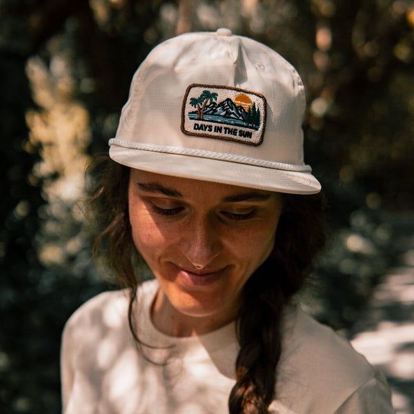 "Days in the Sun" Cap - Sand - Stoked&Woke Clothing