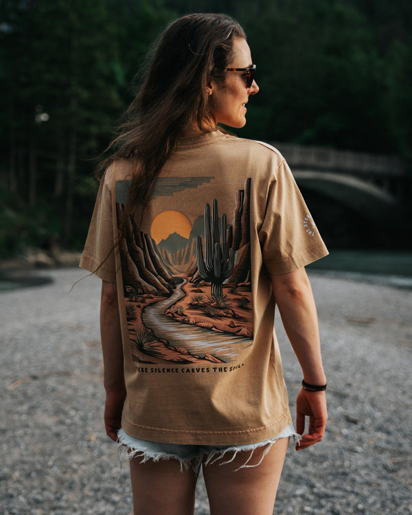 Limited Edition "Silence Carves The Soul" Tee - Stoked&Woke Clothing