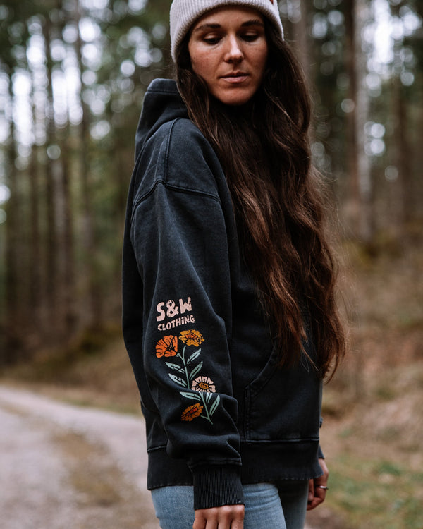 Limited Edition "Stay Wild Flower Child" Hoodie - Stoked&Woke Clothing