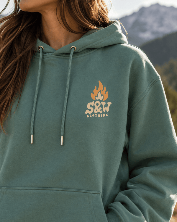 Organic "After Dark Club" Hoodie - Stoked&Woke Clothing