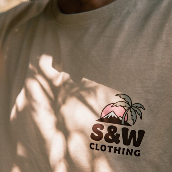 Organic "Days in the Sun" Tee - Stoked&Woke Clothing