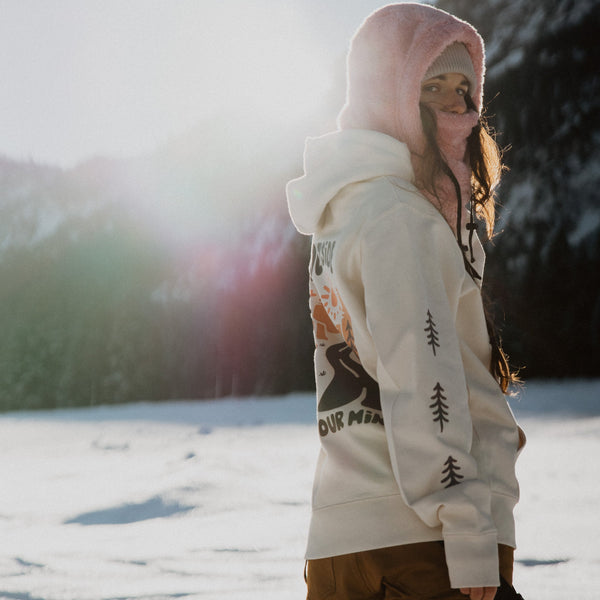 Organic "Free Your Mind" Hoodie - Stoked&Woke Clothing