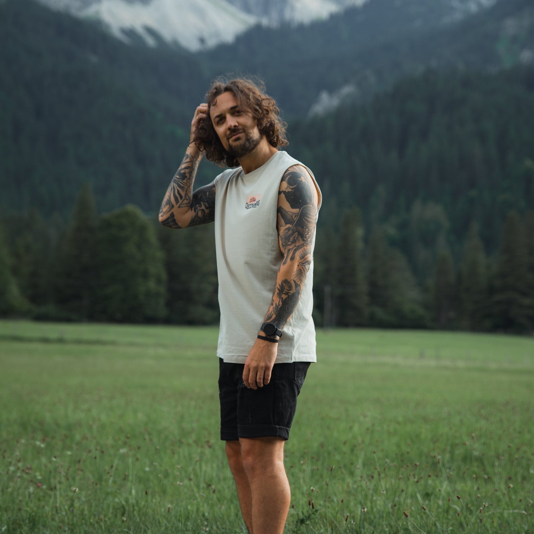 Organic "Free Your Mind" Tank Top - Stoked&Woke Clothing