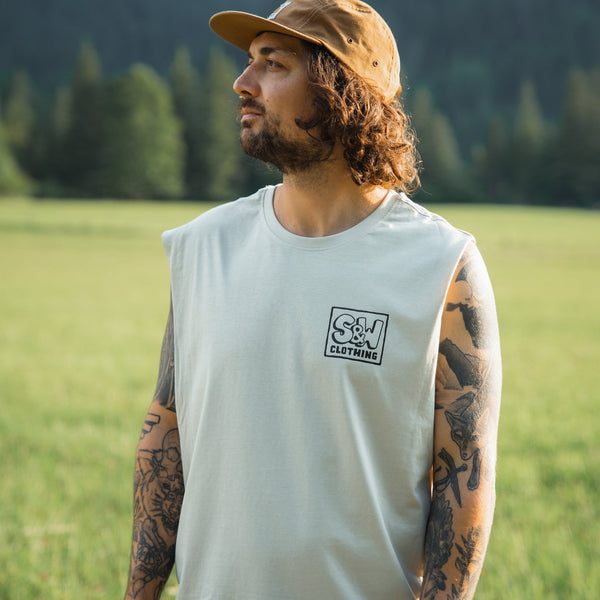 Organic "Good Vibes" Tank Top - Stoked&Woke Clothing