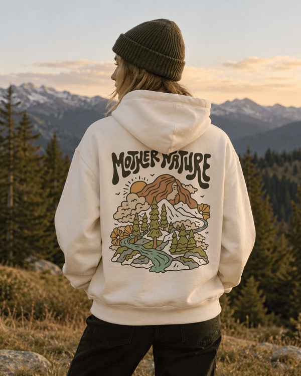 Organic "Mother Nature" Hoodie - Stoked&Woke Clothing