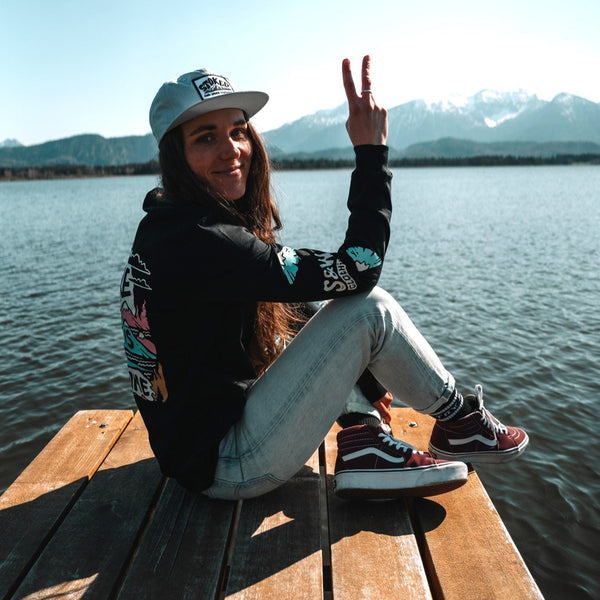 Organic "Nature Is Home" Long Sleeve Tee - Stoked&Woke Clothing