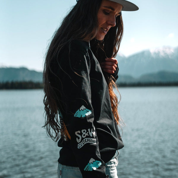 Organic "Nature Is Home" Long Sleeve Tee - Stoked&Woke Clothing