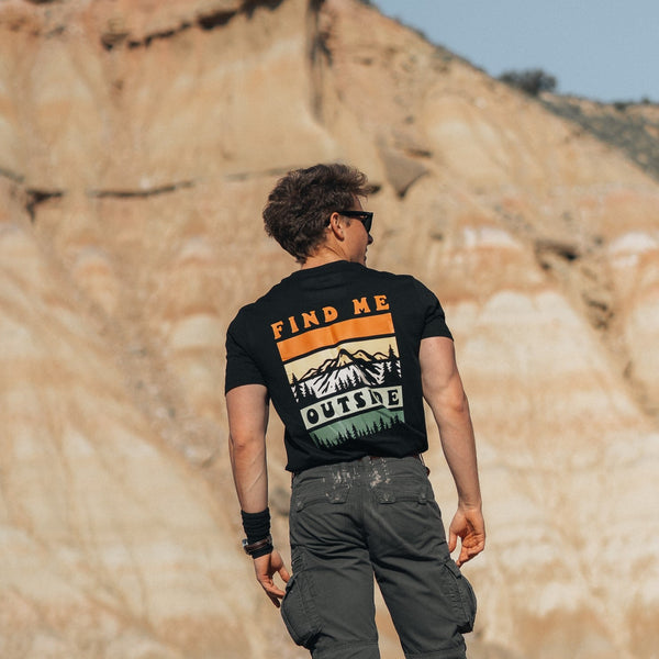 Organic "Outside" Tee - Stoked&Woke Clothing