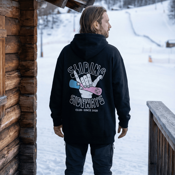 Organic "Sliding Sideways" Hoodie - Stoked&Woke Clothing