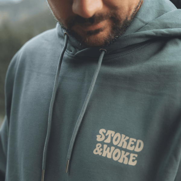 Organic "Stand Tall" Hoodie - Stoked&Woke Clothing