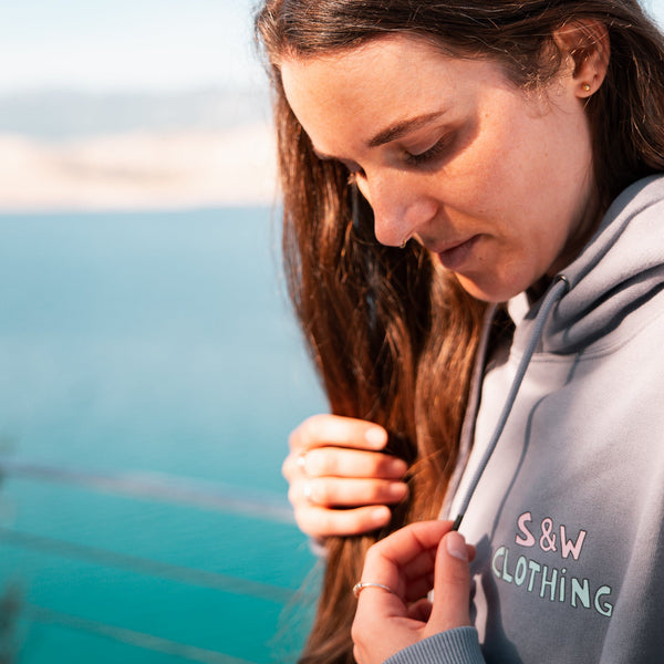 Organic "Stay Groovy" Hoodie - Stoked&Woke Clothing