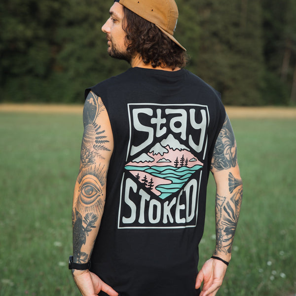 Organic "Stay Stoked Vol.02" Tank Top - Stoked&Woke Clothing