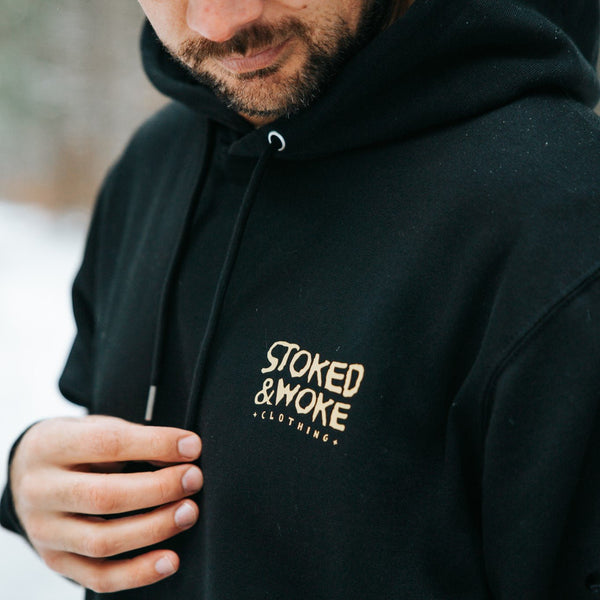 Organic "Under Starry Skies" Hoodie - Stoked&Woke Clothing