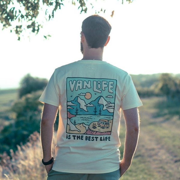 Organic "Van Life" Tee - Stoked&Woke Clothing