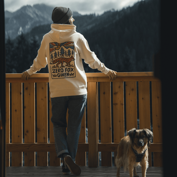 Organic "Zero Fox Given" Hoodie - Stoked&Woke Clothing