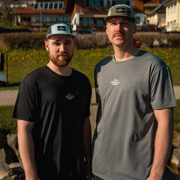 Recycled "Active" Tee in Graphite - Stoked&Woke Clothing