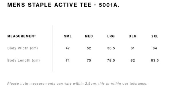 Recycled "Active" Tee in Graphite - Stoked&Woke Clothing