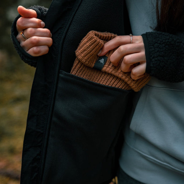 Recycled "Explorer" Sherpa Fleece Jacket - Stoked&Woke Clothing