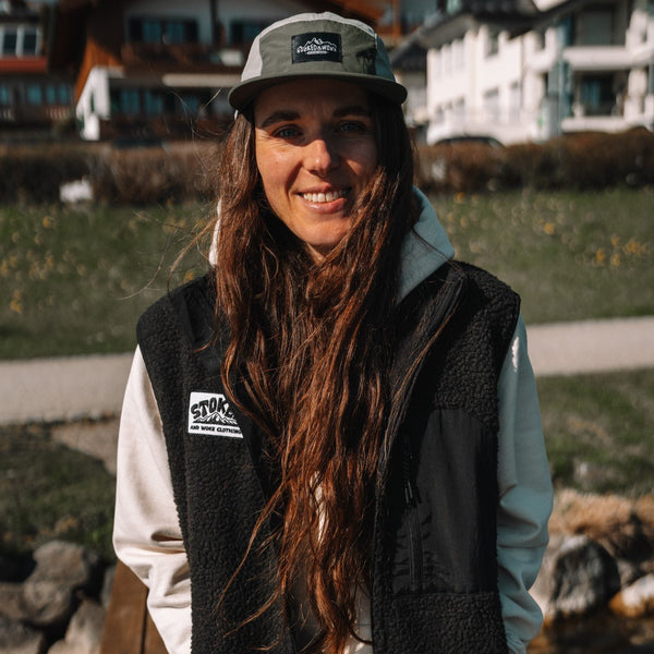 Recycled "Explorer" Sherpa Fleece Vest - Stoked&Woke Clothing