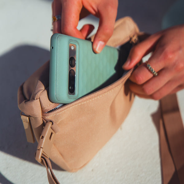 Recycled Hip Bag - Olive Green - Stoked&Woke Clothing