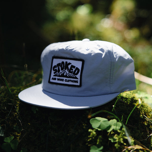 Recycled "Sky Blue" Hikers Cap - Stoked&Woke Clothing