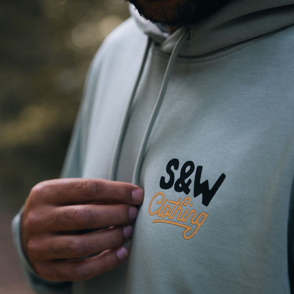 Sage Green "Simplicity" Hoodie - Stoked&Woke Clothing