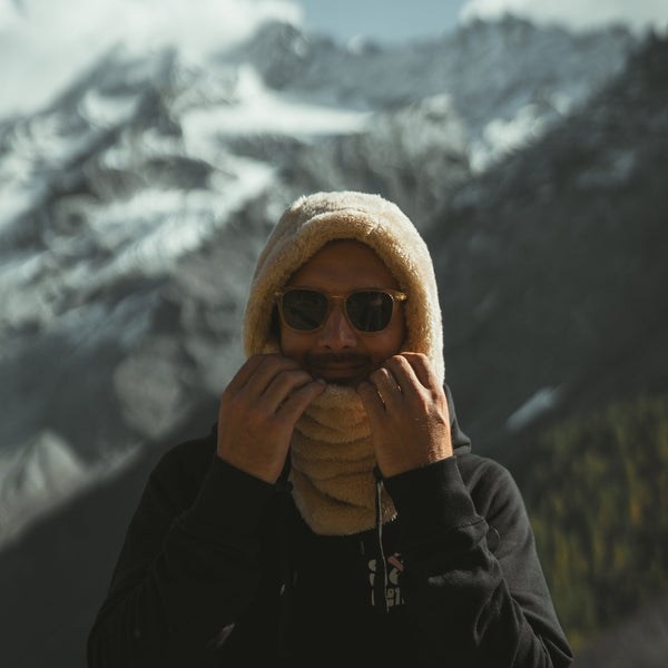 Shred Hood - Beige - Stoked&Woke Clothing