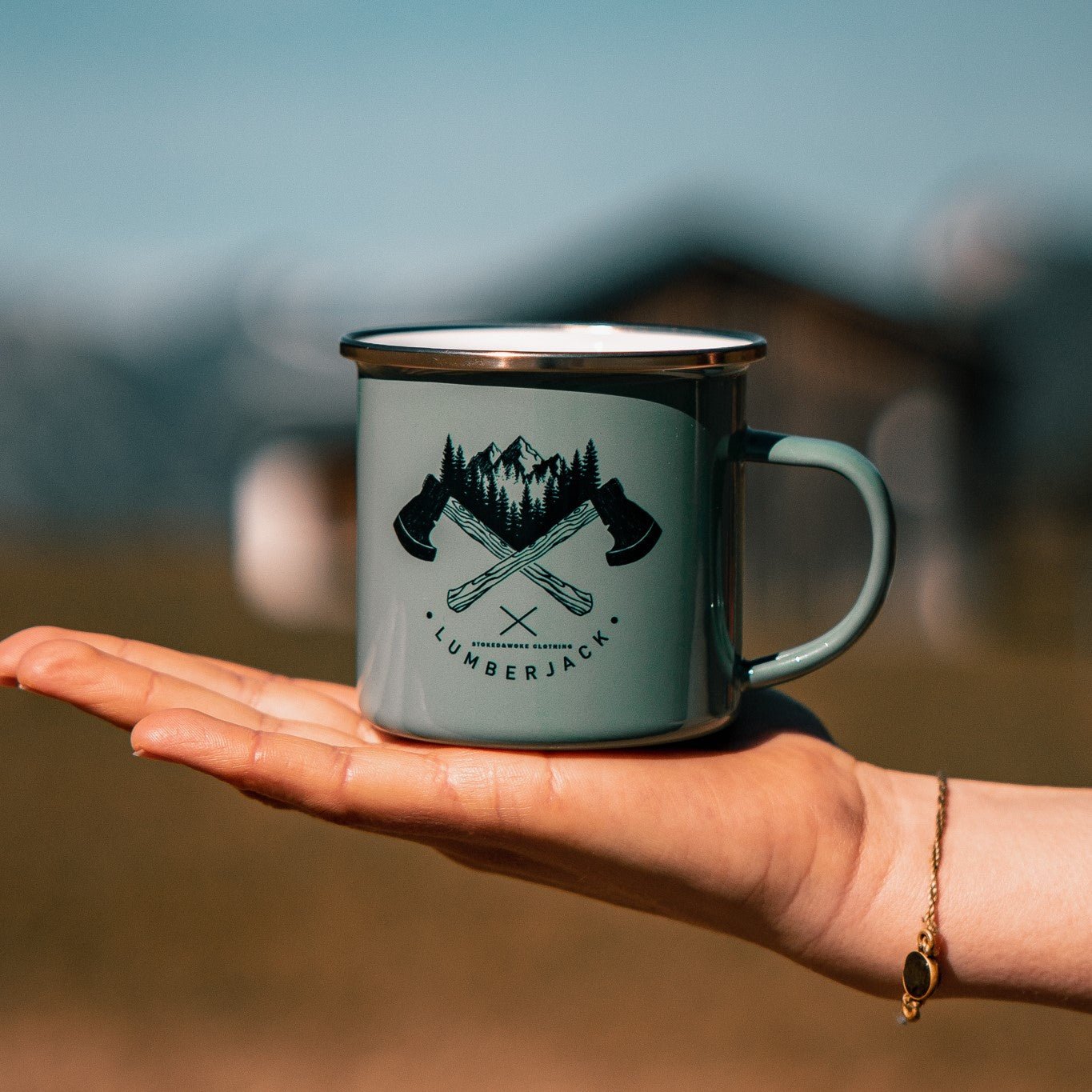 330ml "Lumberjack" Cup - Stoked&Woke Clothing
