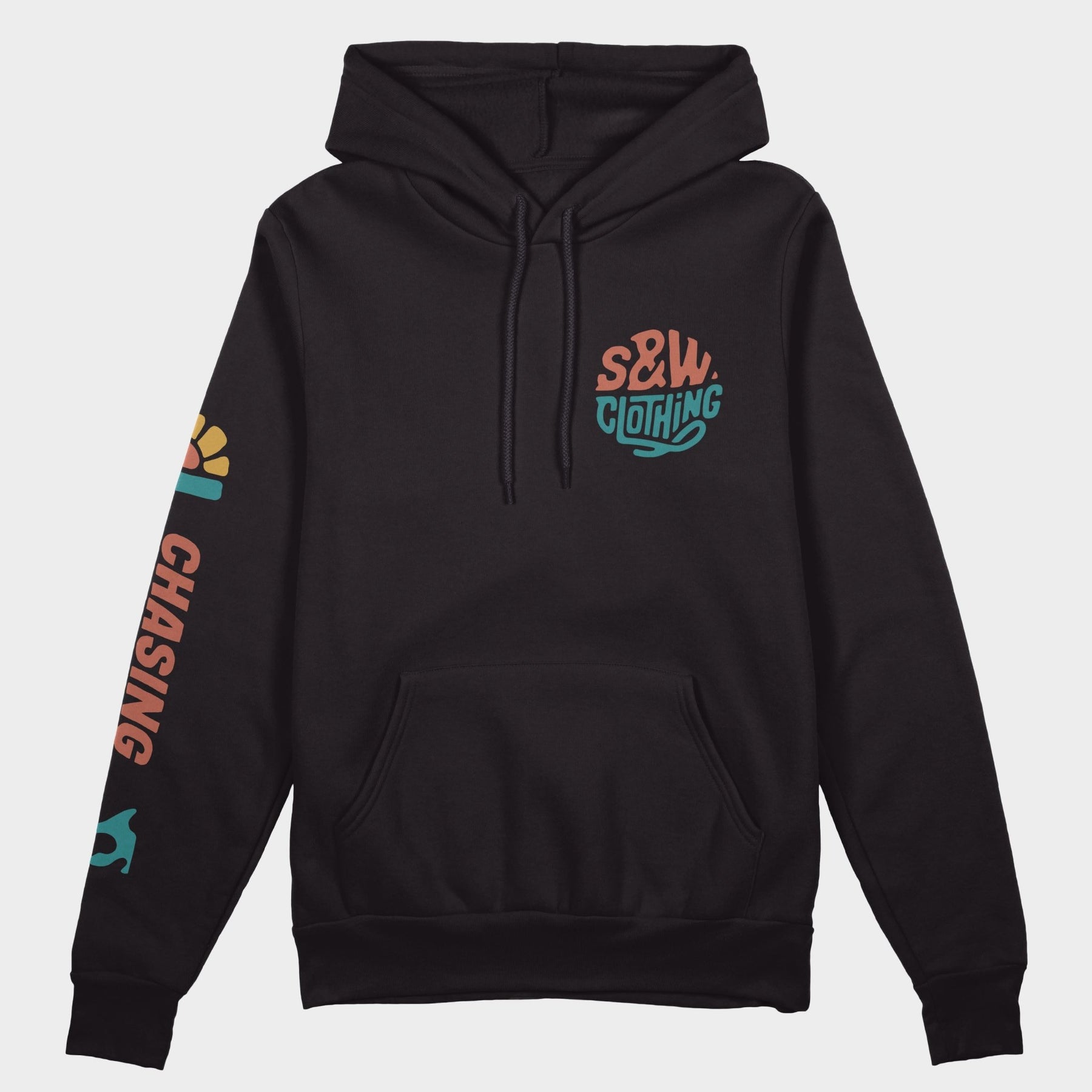 "Chasing Waves" Hoodie - Stoked&Woke Clothing