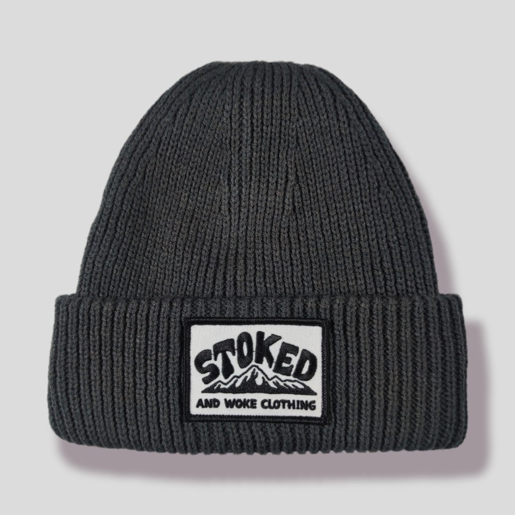 Elements Beanie "Graphite Grey" - Stoked&Woke Clothing
