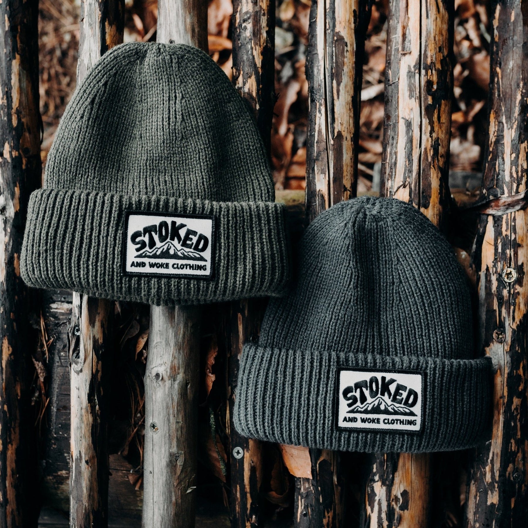 Elements Beanie "Graphite Grey" - Stoked&Woke Clothing
