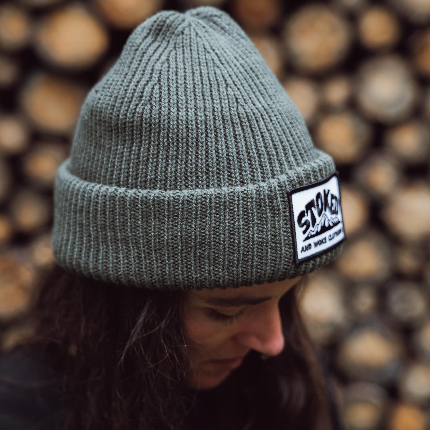 Elements Beanie "Olive Green" - Stoked&Woke Clothing