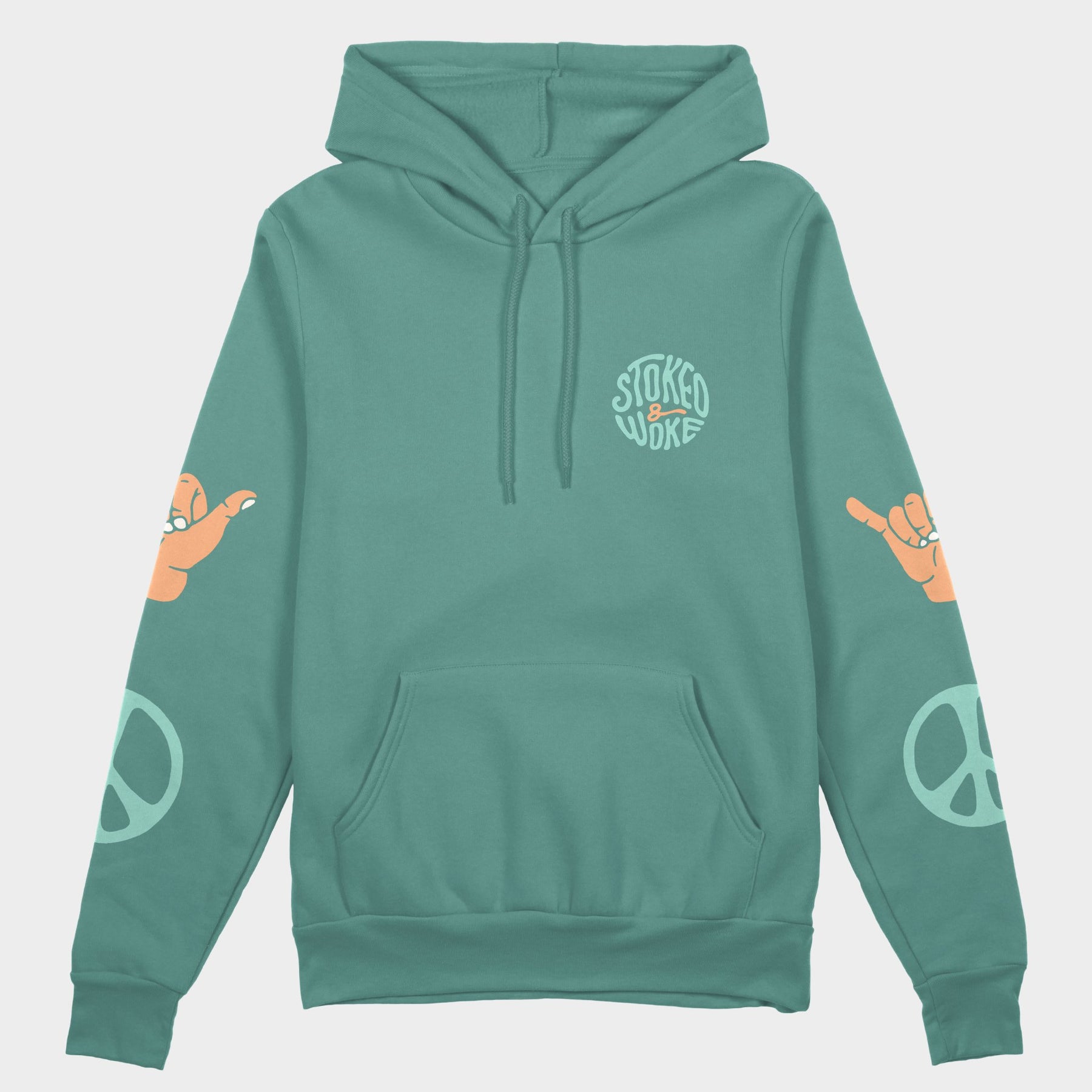 "Enjoy The Trip" Hoodie - Stoked&Woke Clothing