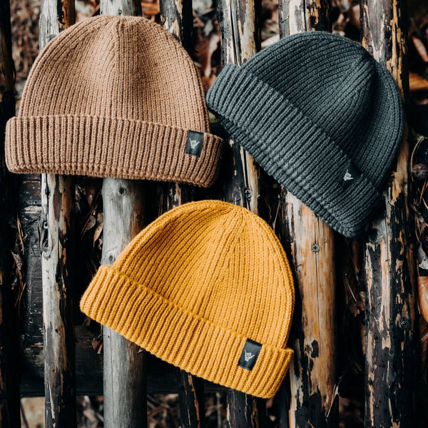 Fisherman Beanie "Graphite Grey" - Stoked&Woke Clothing