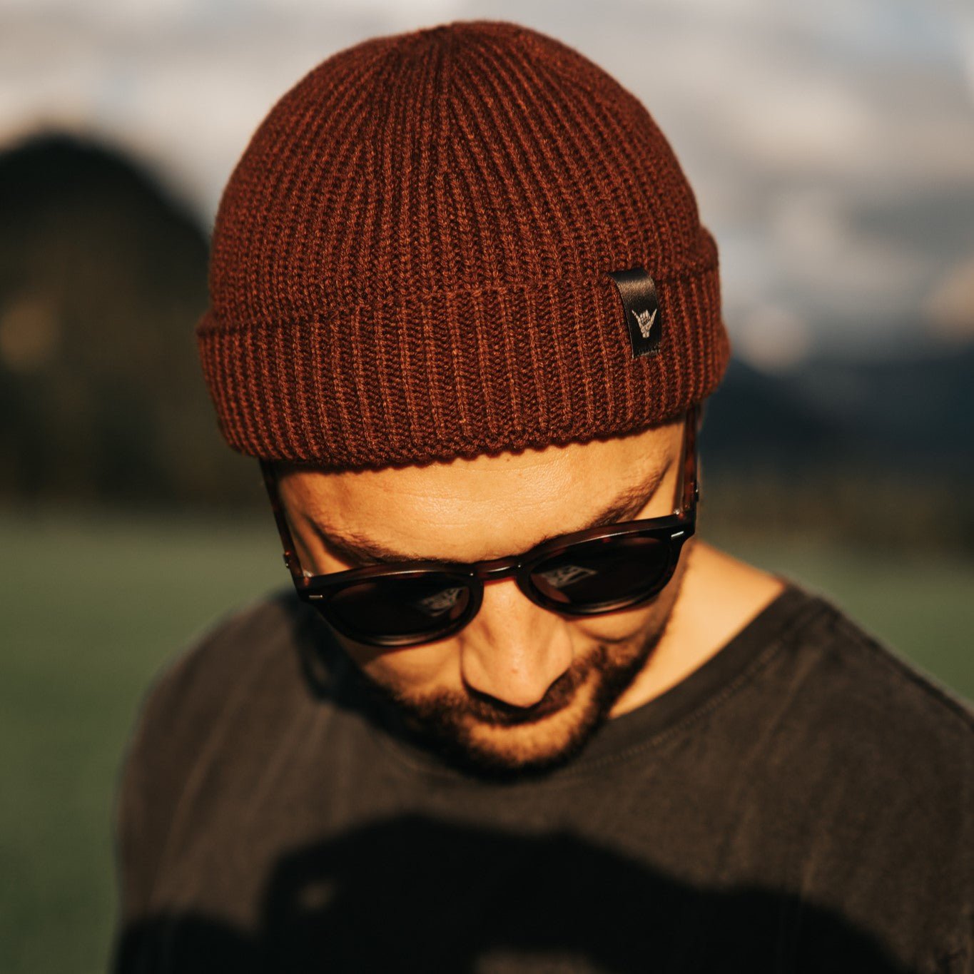 Fisherman Beanie "Walnut" - Stoked&Woke Clothing