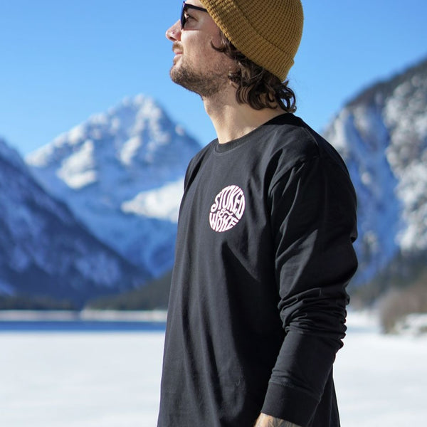 Organic "Adventure" Long Sleeve Tee - Stoked&Woke Clothing