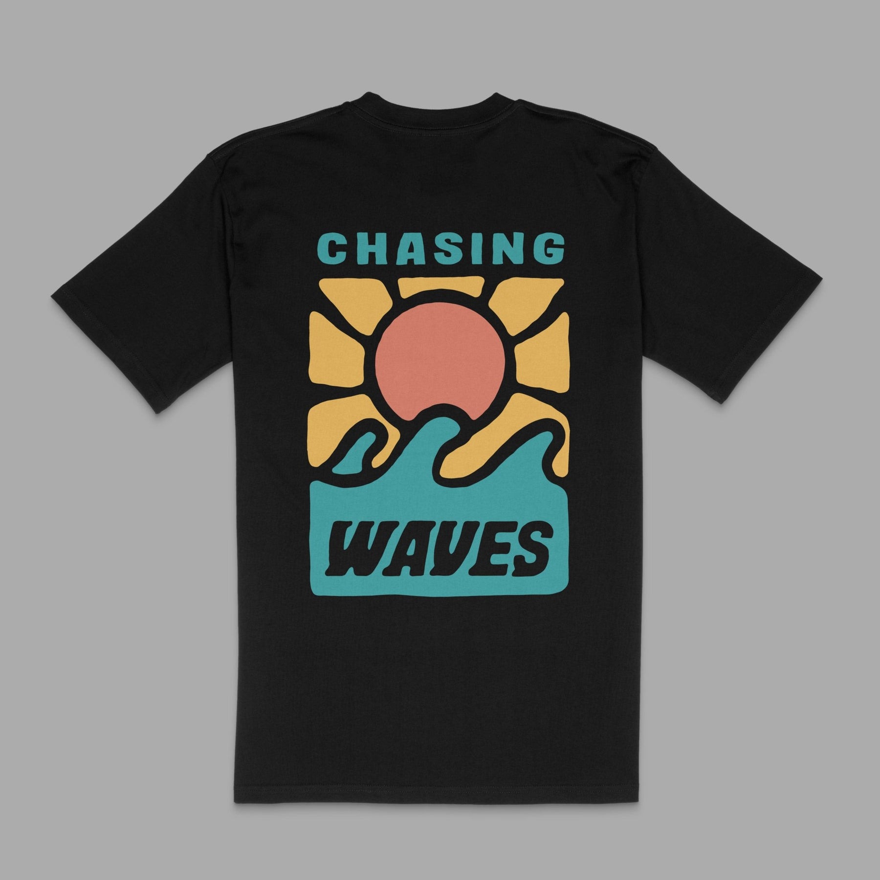 Organic "Chasing Waves" Tee - Stoked&Woke Clothing