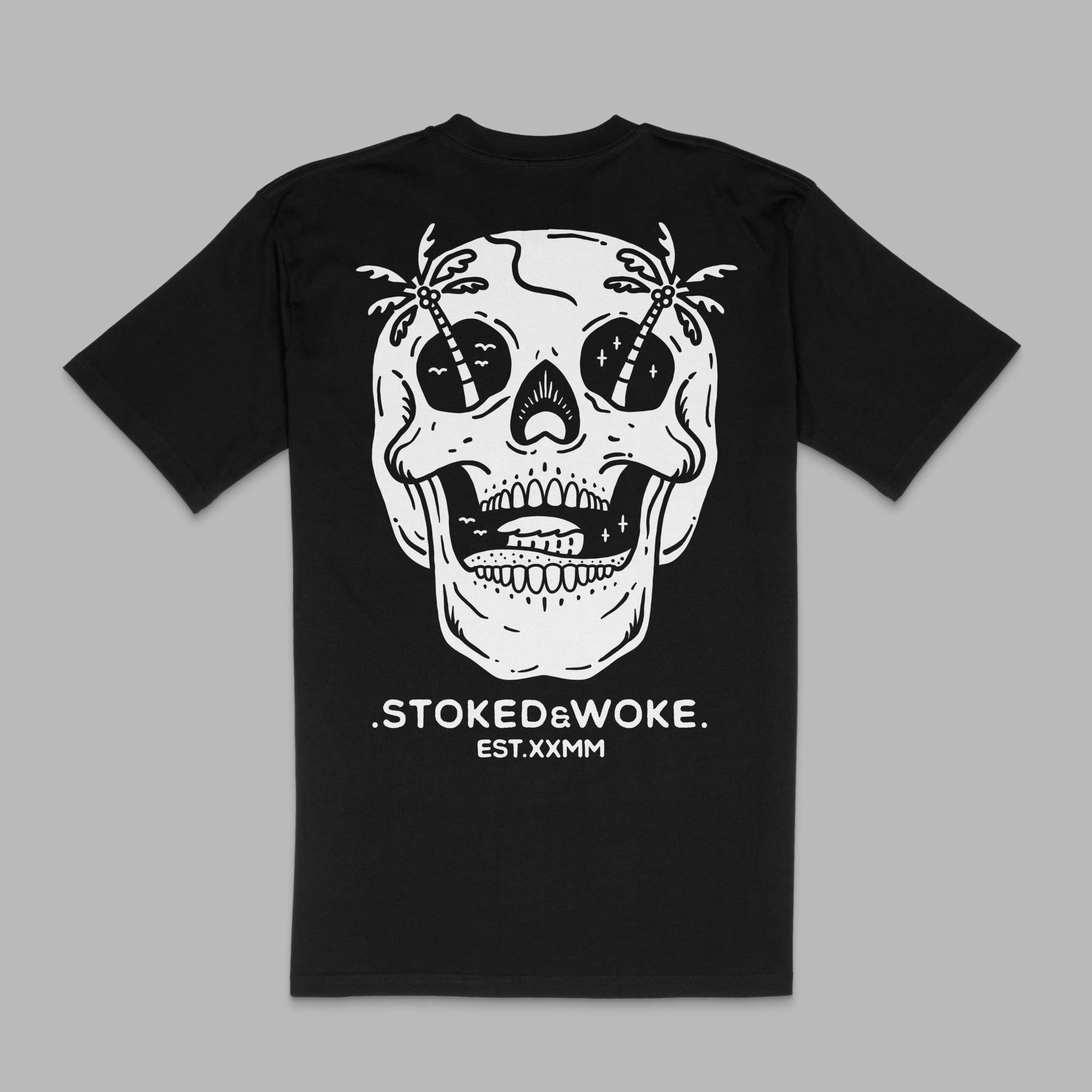 Organic "Dead Stoked" Tee - Stoked&Woke Clothing