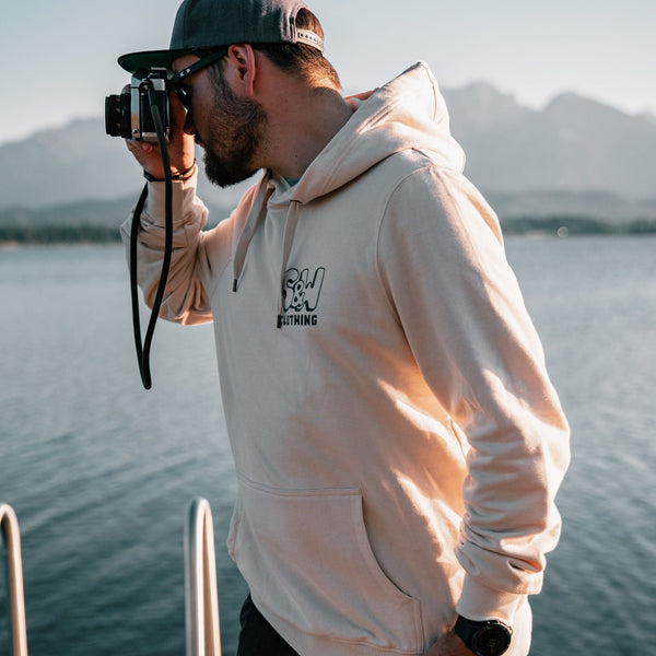 Organic "Good Vibes" Hoodie - Stoked&Woke Clothing