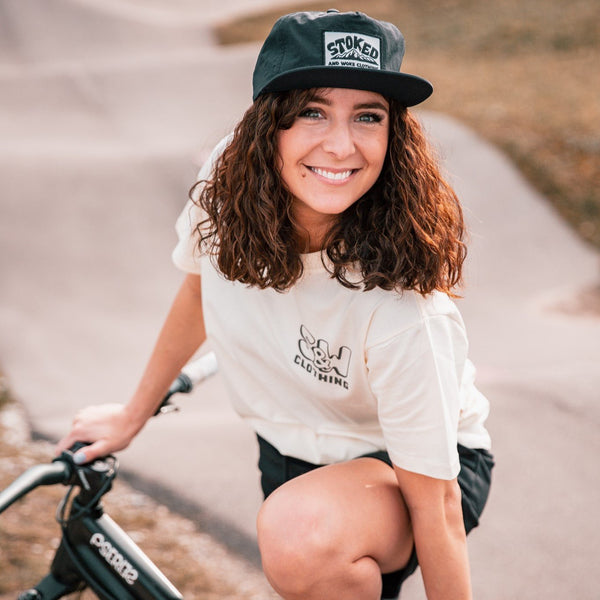 Organic "Good Vibes" Tee - Stoked&Woke Clothing