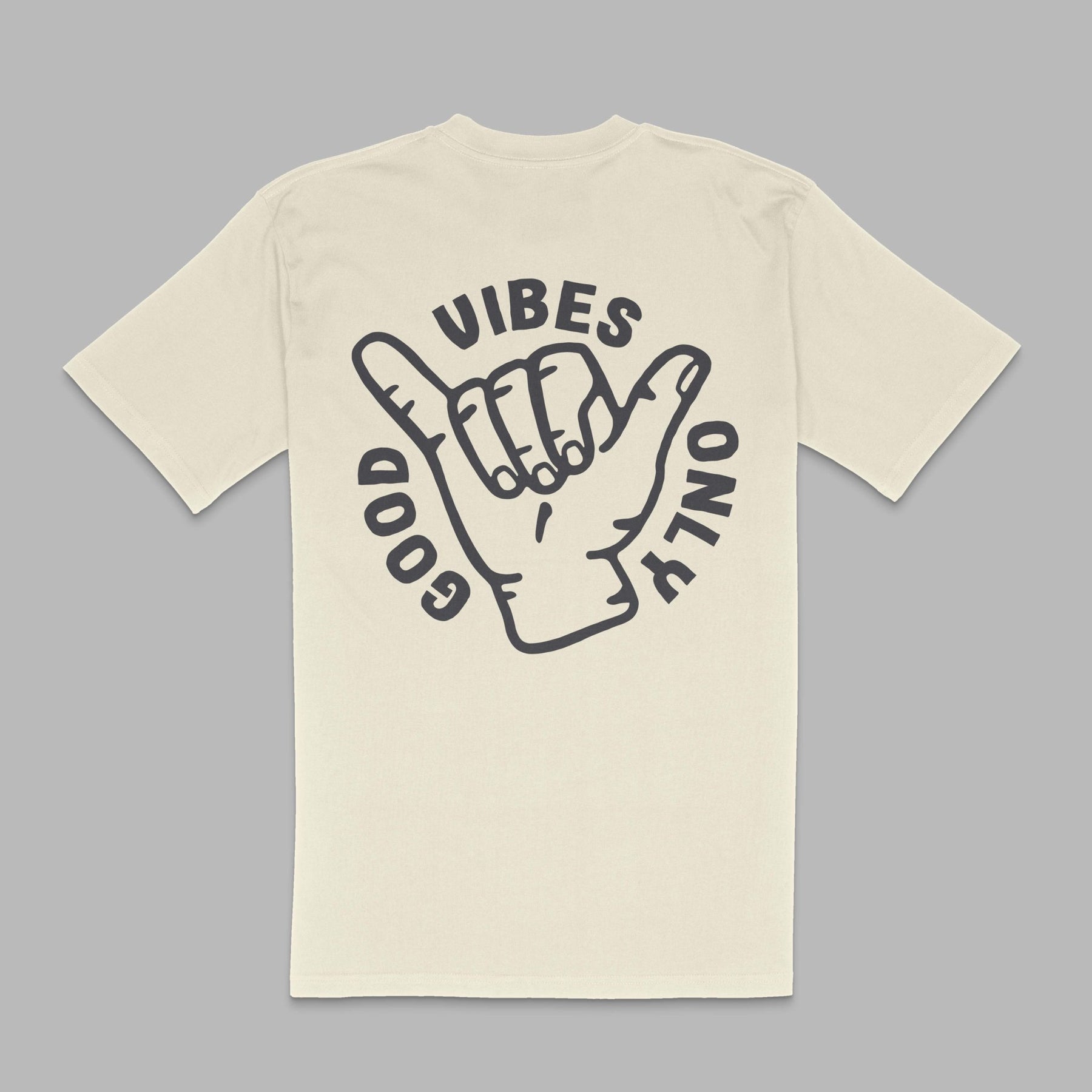 Organic "Good Vibes" Tee - Stoked&Woke Clothing