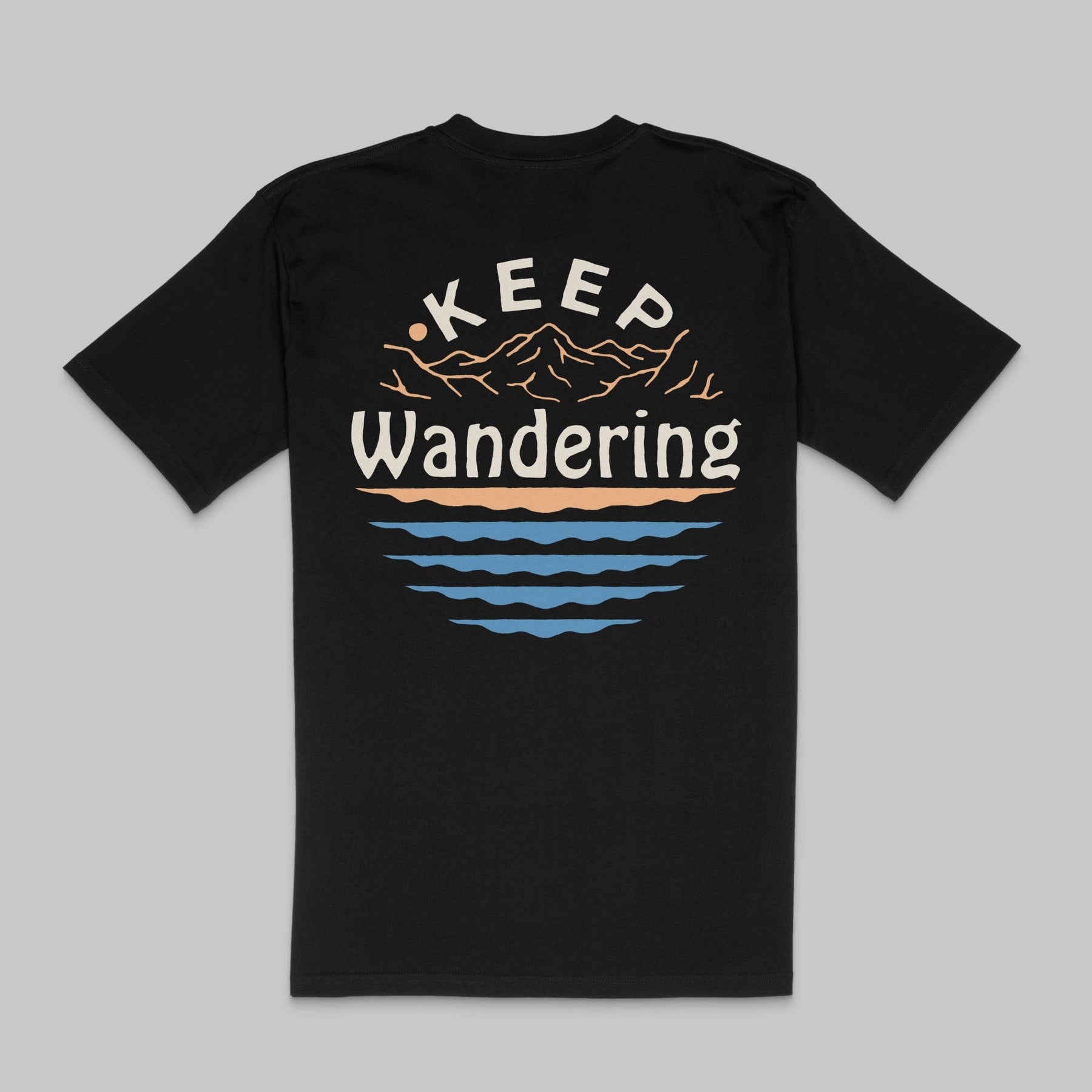 Organic "Keep Wandering" Tee - Stoked&Woke Clothing