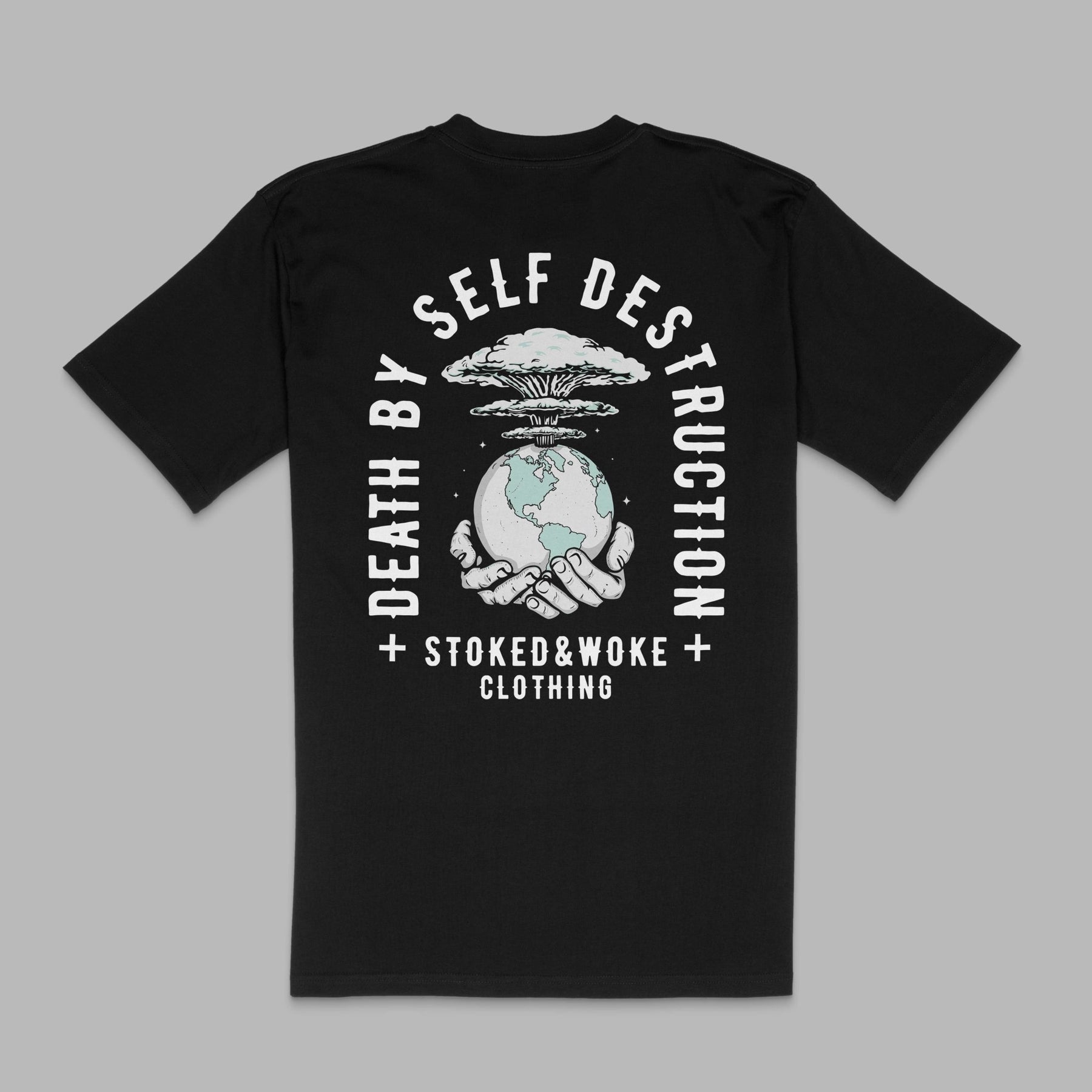 Organic "Self Destruct" Tee - Stoked&Woke Clothing
