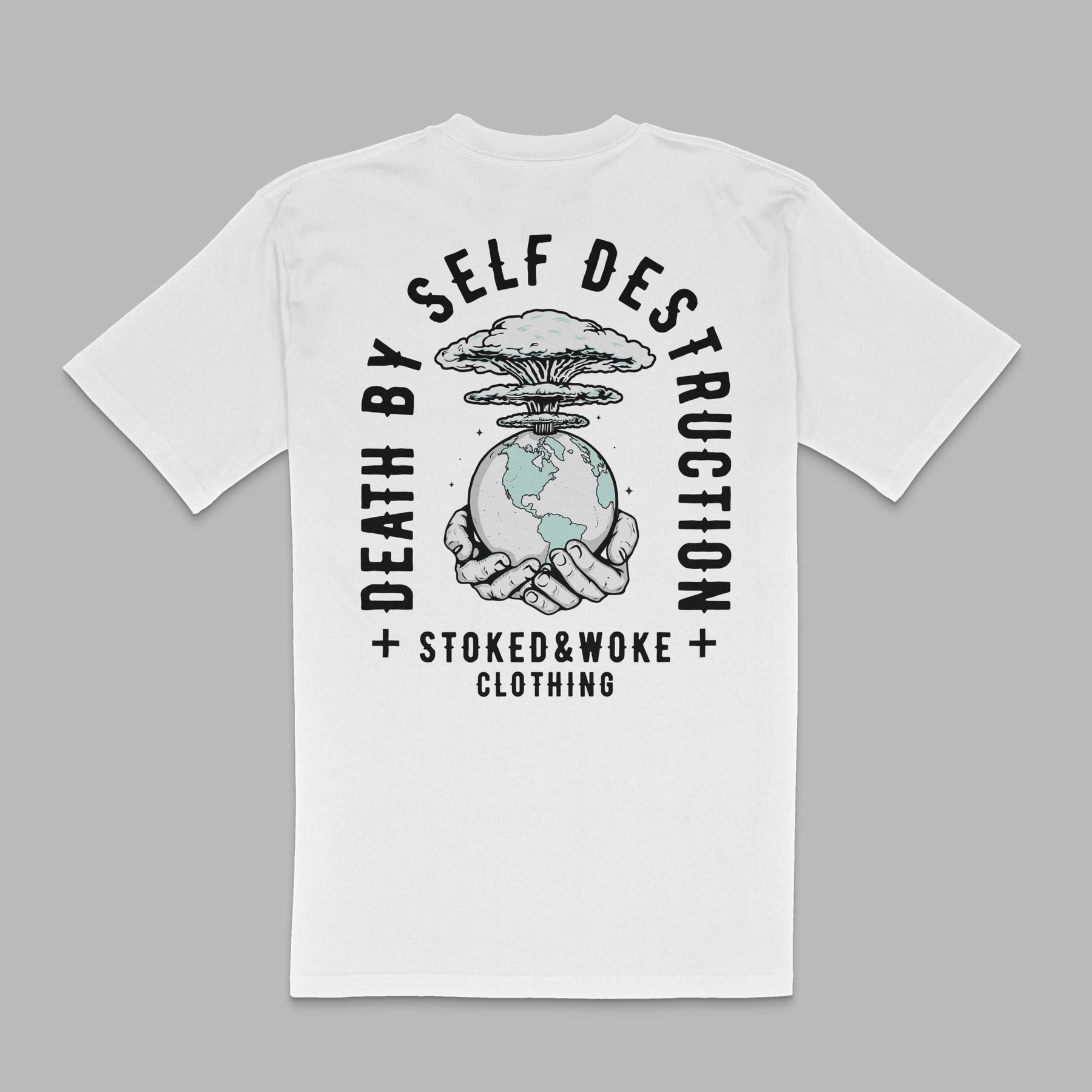 Organic "Self Destruct" Tee - Stoked&Woke Clothing