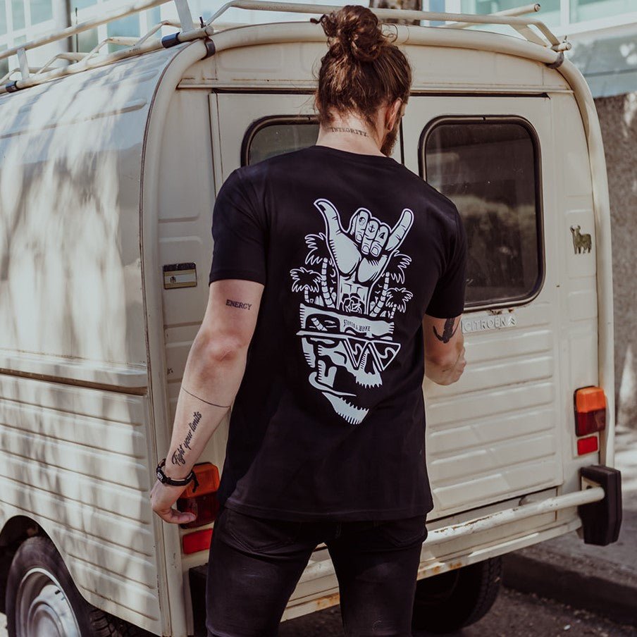 Organic "Skull Island" Tee - Stoked&Woke Clothing